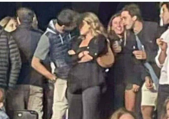 Gerard y Martí fueron fotografiados en un recital hace muchos meses