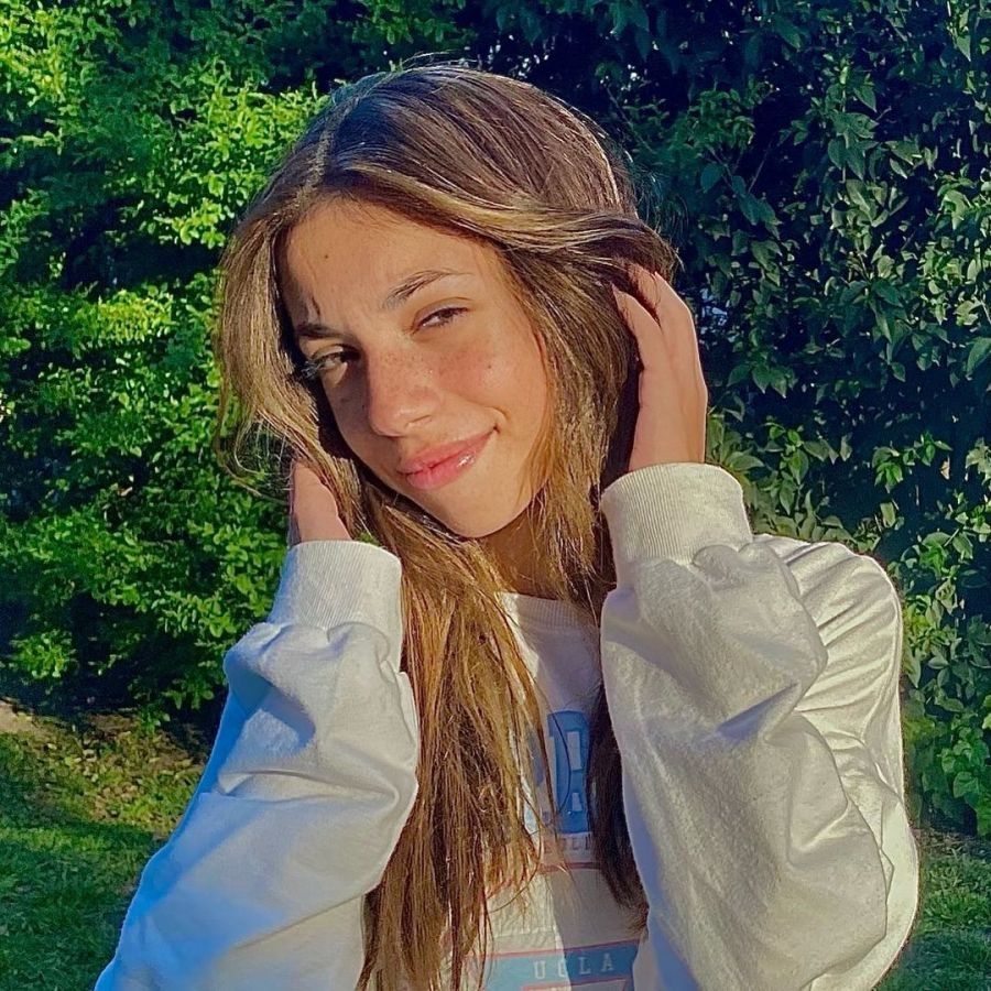 Luna Lerner, la hija de Alejandro Lerner. 