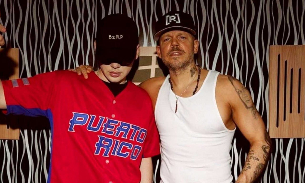 Bizarrap y Residente.