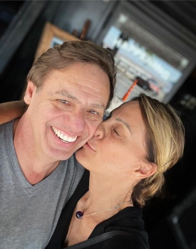 Nequi Galotti y su nuevo novio.