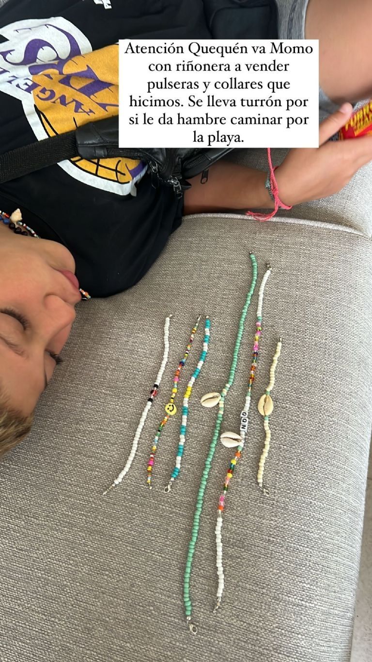 Momo, el hijo de Jimena Barón y Daniel Osvaldo.