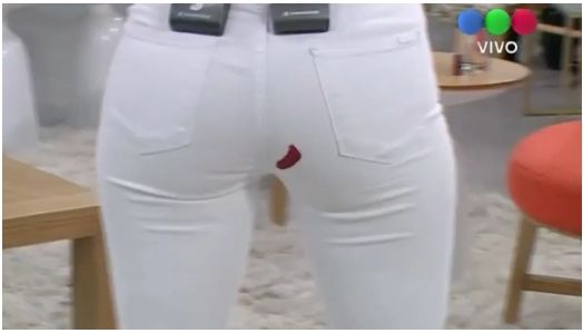 La mancha de Sofía que se vio en vivo