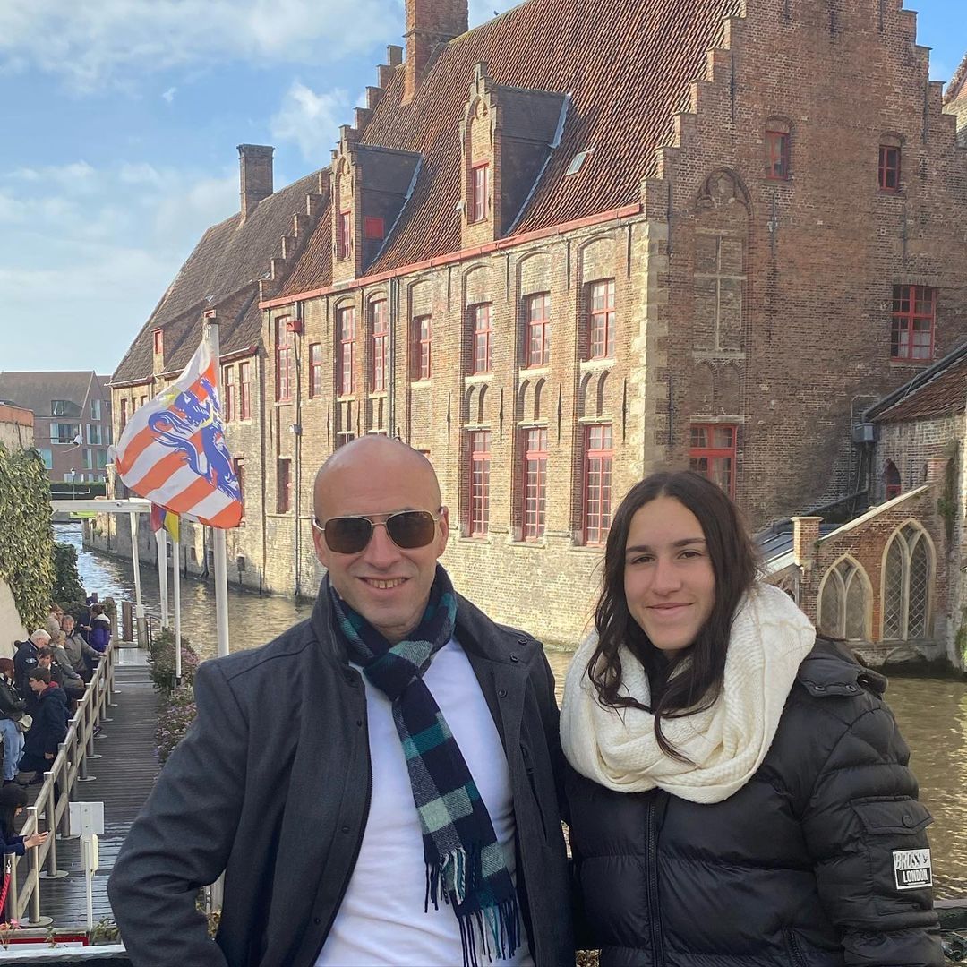 El Pelado Esteban Trebucq y su familia. (Foto: Instagram).