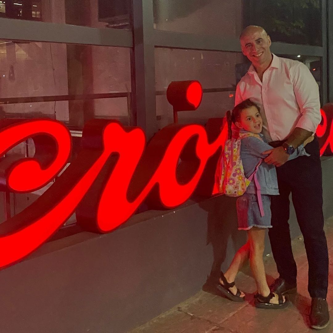 El Pelado Esteban Trebucq y su familia. (Foto: Instagram).