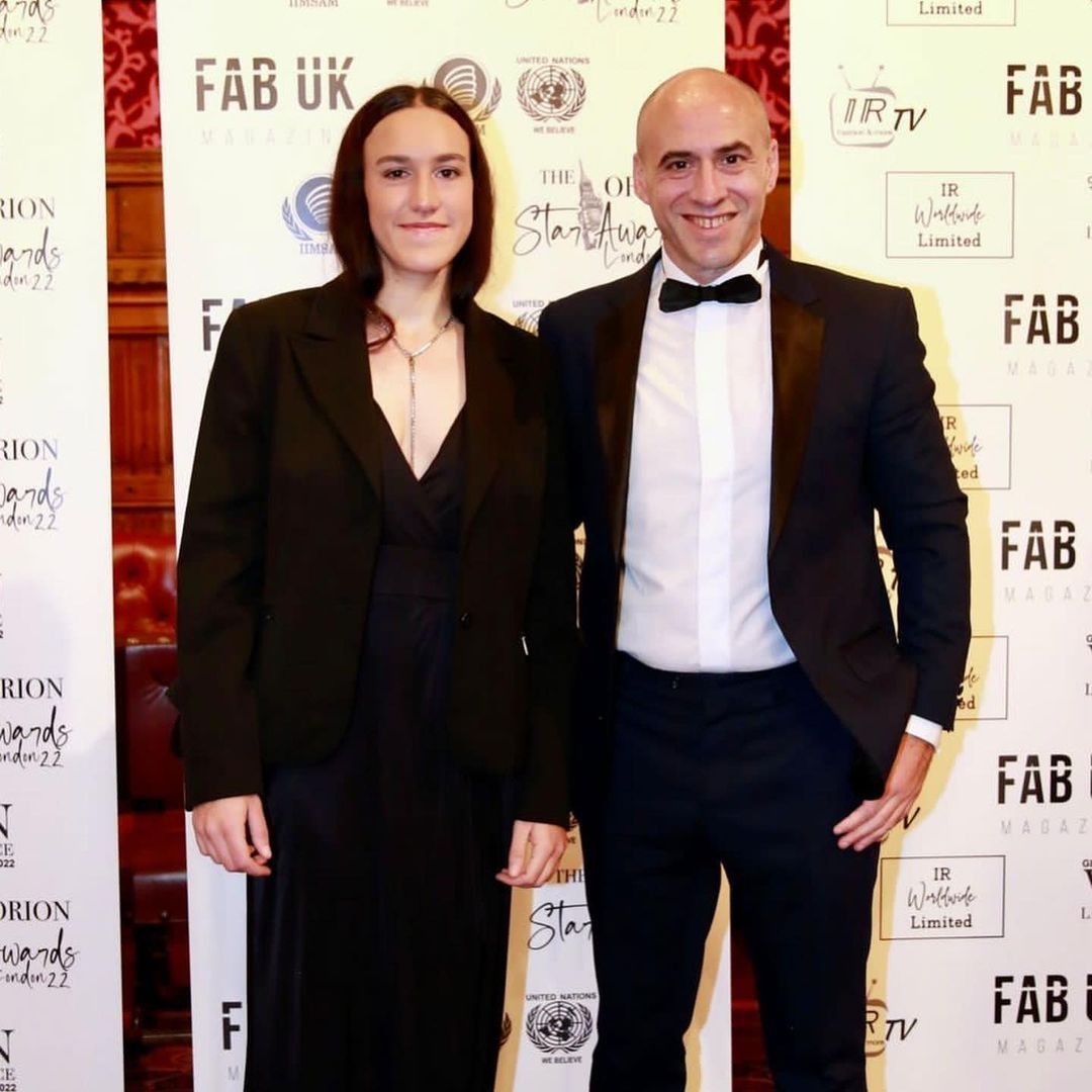 El Pelado Esteban Trebucq y su familia. (Foto: Instagram).