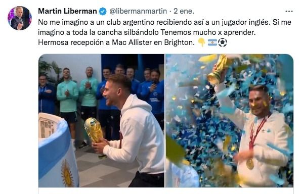El posteo de Liberman que causó críticas
