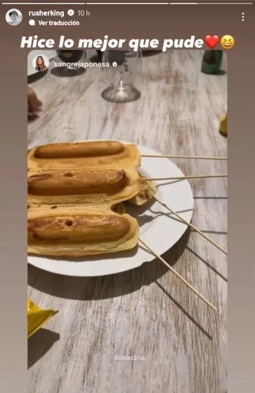 La China Suárez y Rusherking en Instagram. (Foto: Instagram)