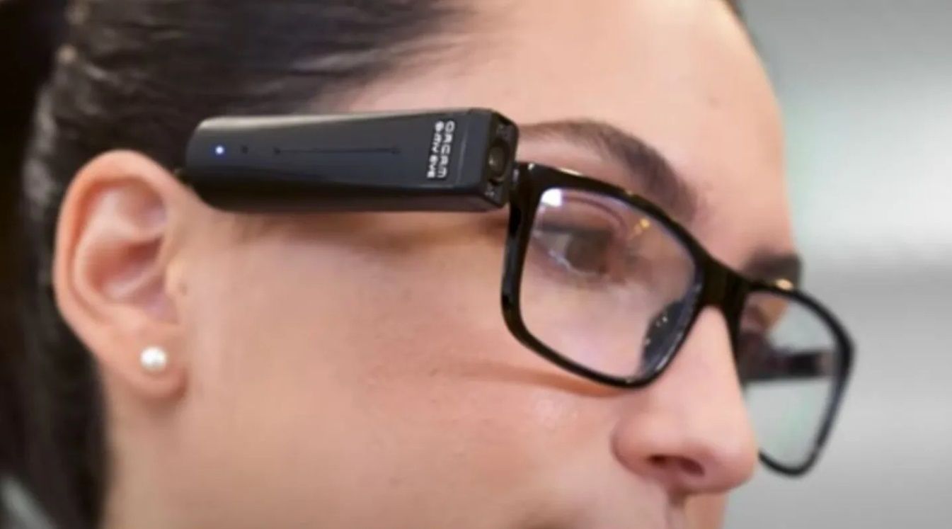 Lentes de inteligencia artificial.