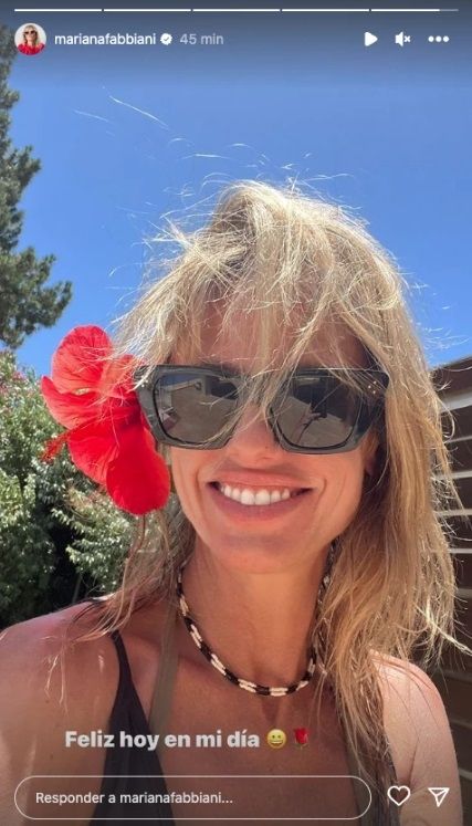 El cumpleaños playero de Mariana Fabbiani.