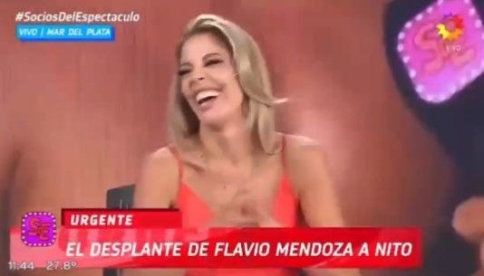 Virginia Gallardo se rió de Flor de la V. (Foto: Captura El Trece)