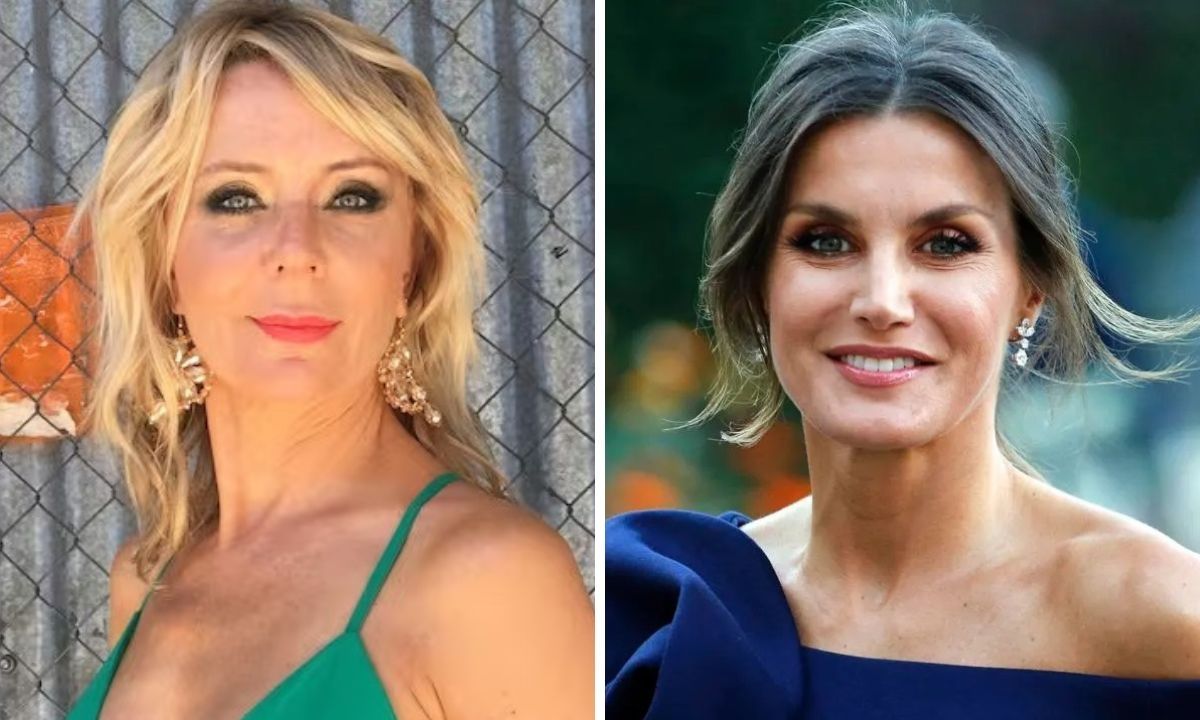 Evelyn von Brocke y Letizia Ortiz. 