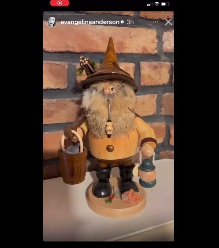 El regalo de Evangelina Anderson para su mamá. 