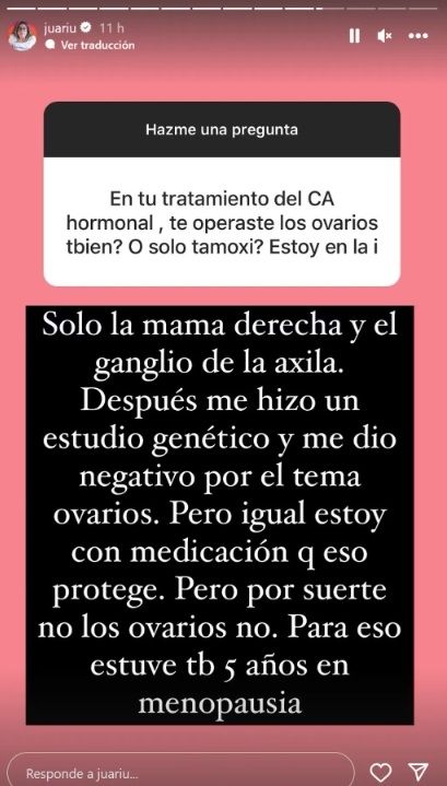 La publicación de Juariú. 