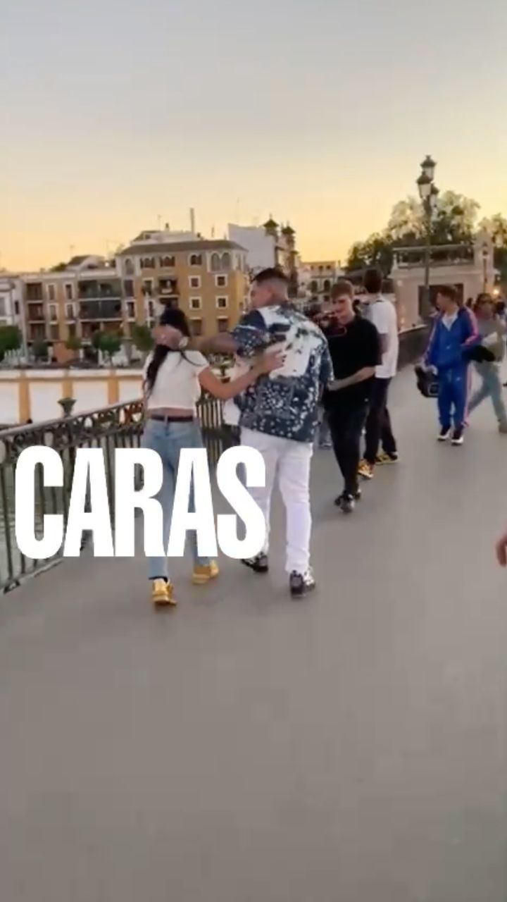 La China Suárez y Ecko. 