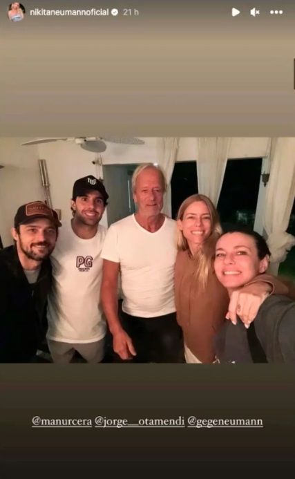 El posteo de Nicole Neumann. 