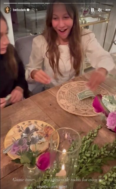 Débora Bello y Nina. 