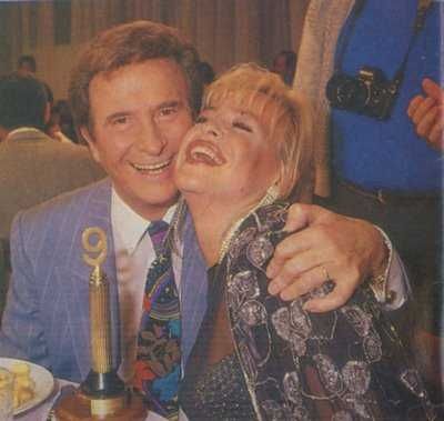 Silvia Süller y Silvio Soldán. 