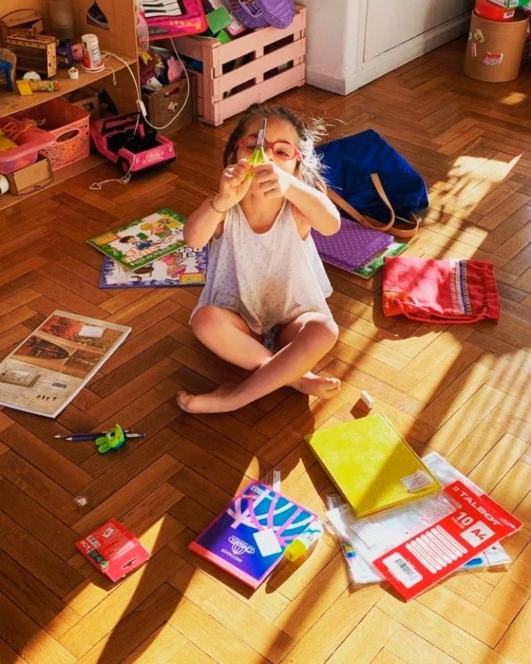 La hija de Julieta Diaz. 