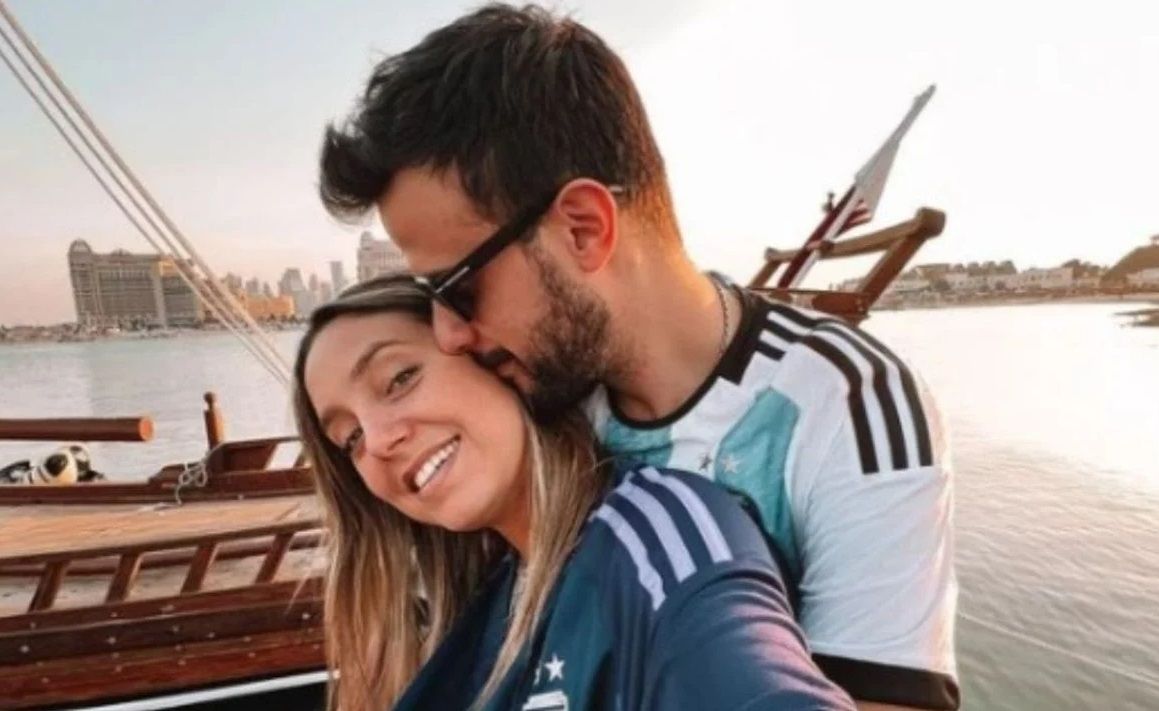 Diego Leuco y Sofi Martínez. 