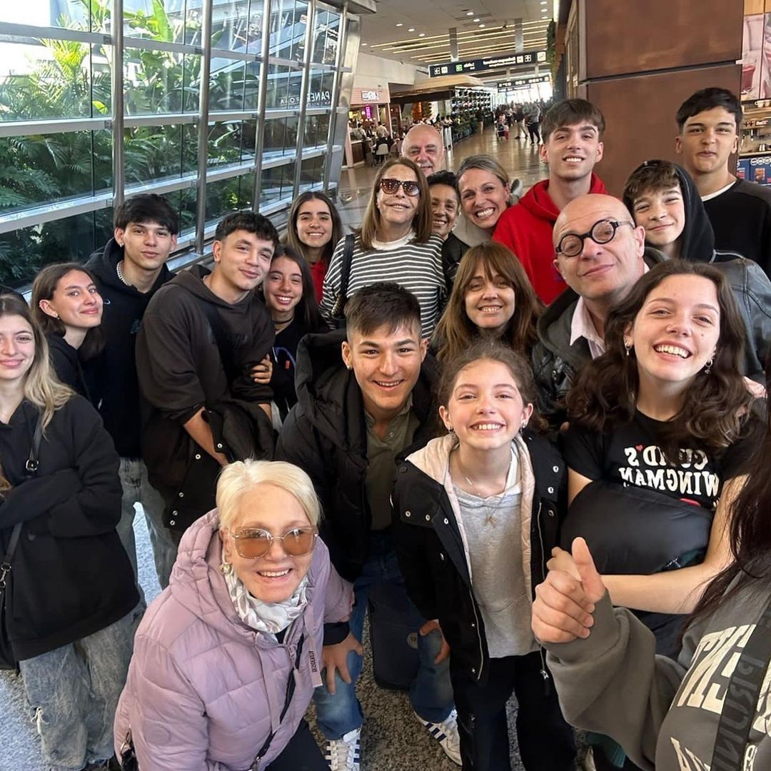 La despedida del hijo de Denise Dumas. 