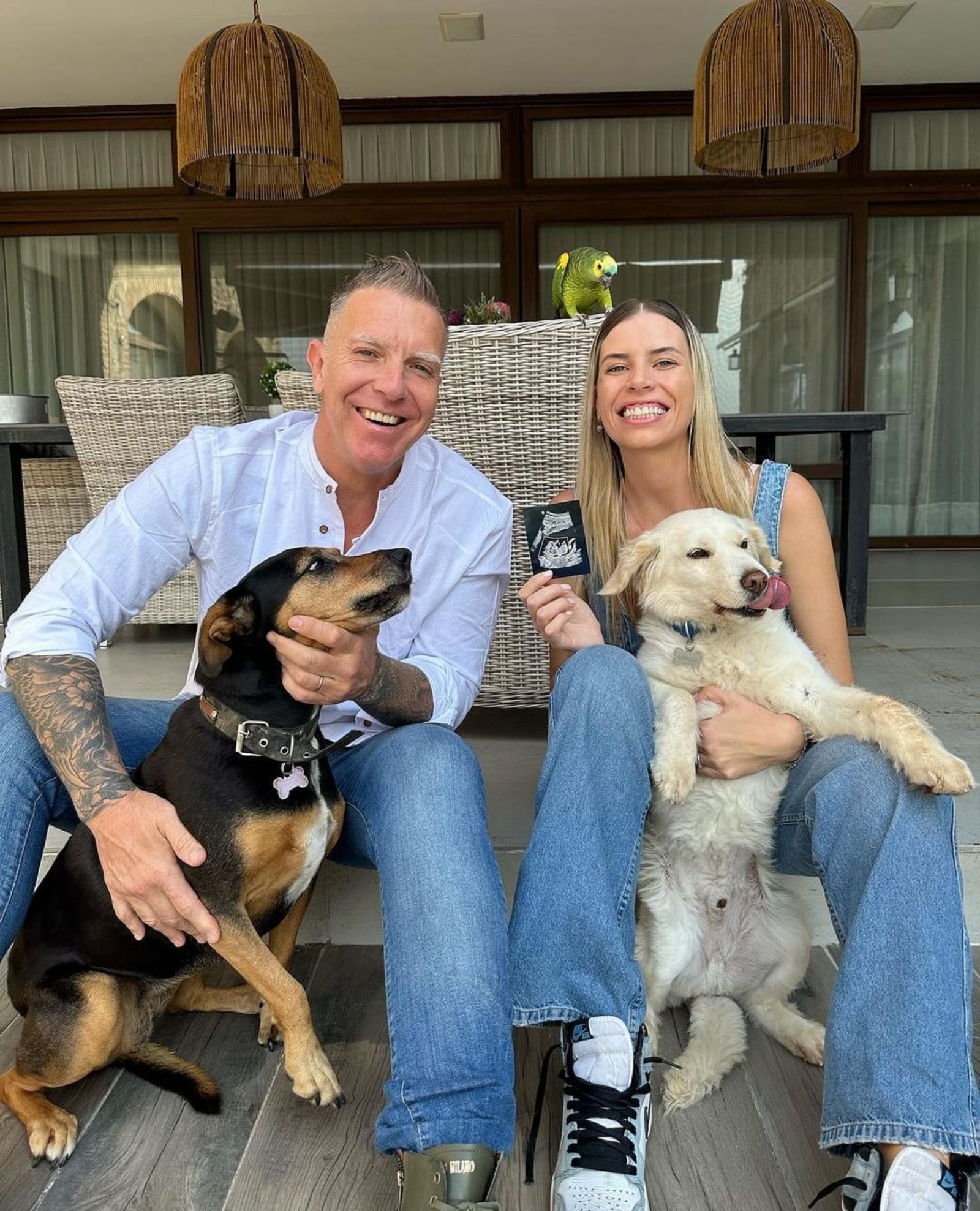 Alejandro Fantino y Coni Mosqueira. 