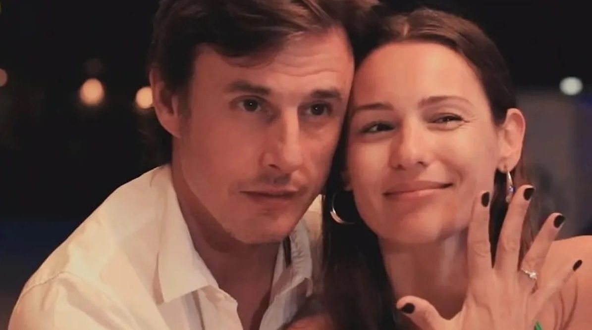 Roberto García Moritán y Pampita. 