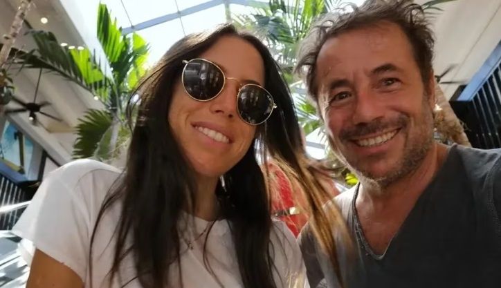 Ricky Sarkany y Sofía.