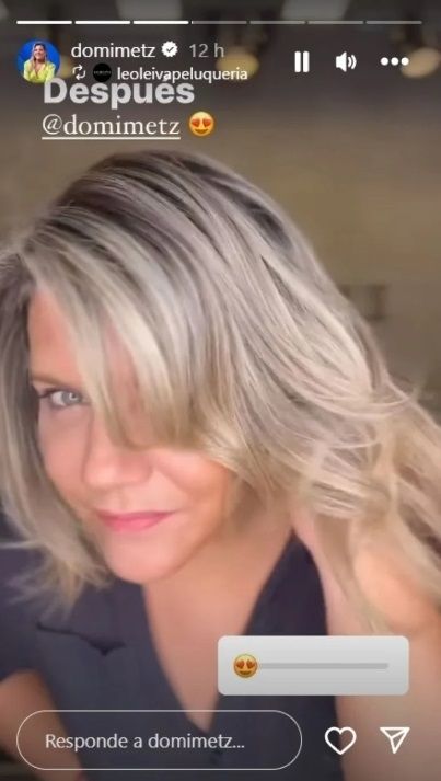 El cambio de look de Dominique Metzger. 