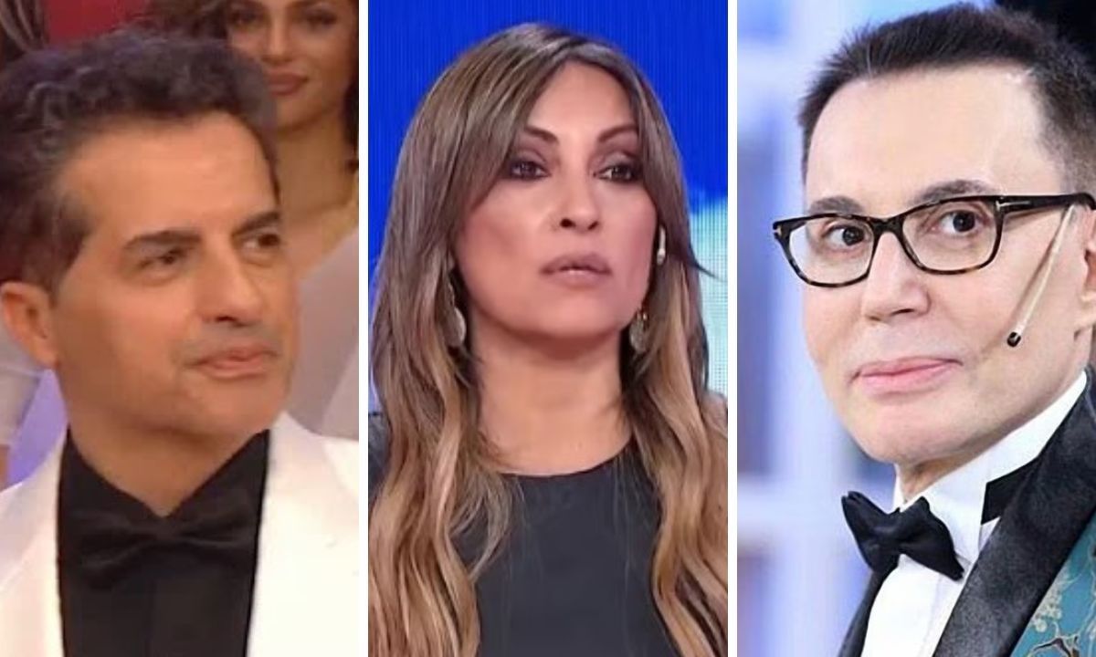 Ángel de Brito, Marcela Tauro y Marcelo Polino. 