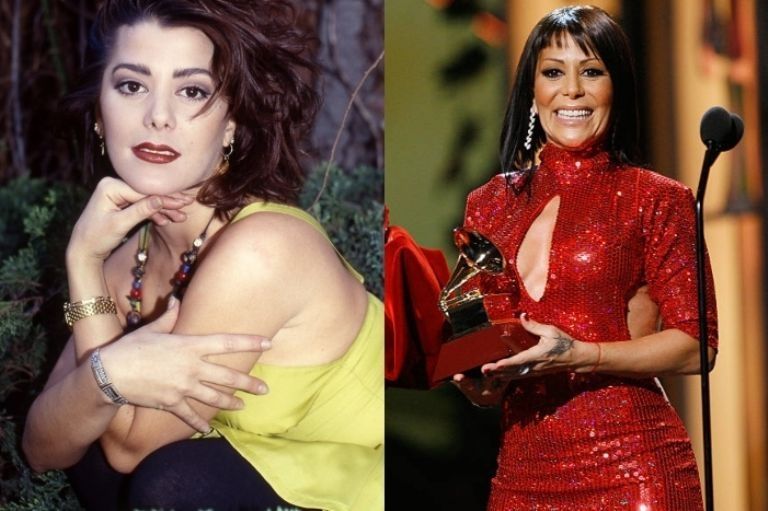 Antes y después de las cirugías: los cambios de Alejandra Guzmán