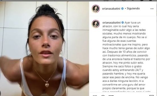 Oriana y su testimonio muy valiente