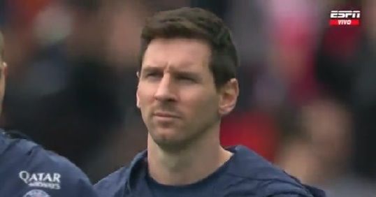 El cambio de look de Messi.