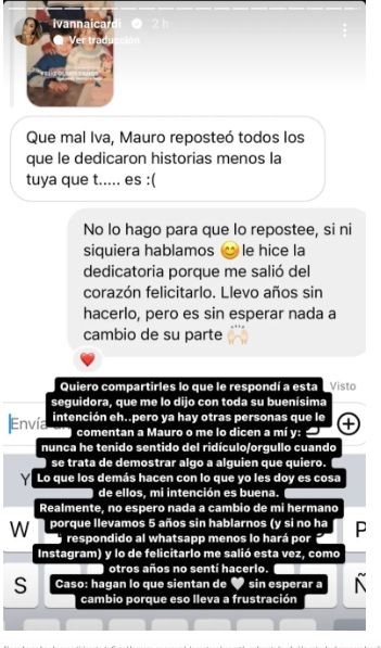 El descargo de Ivana Icardi