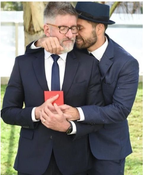 Novaresio se casó en 2021