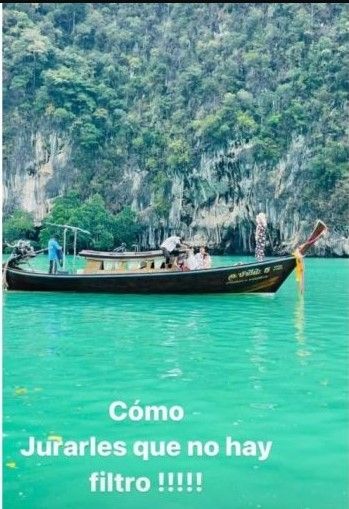 Analía Franchín en sus vacaciones (Foto: Instagram). 