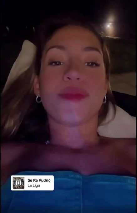 Rocío Moreno, ex de Paulo Londra en Instagram. (Foto: Captura Instagram)