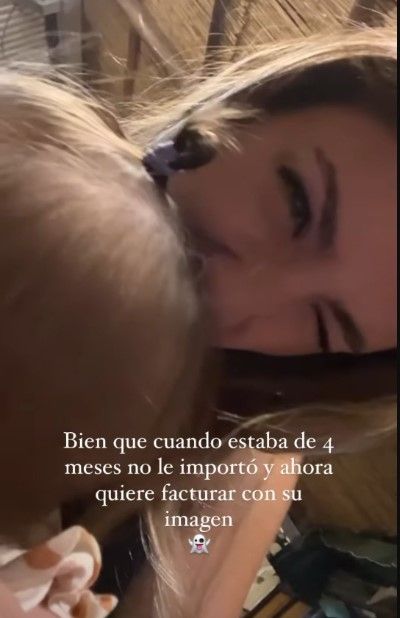 Rocío Moreno, ex de Paulo Londra en Instagram. (Foto: Captura Instagram)