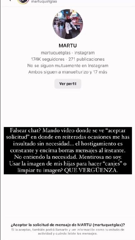 Rocío Moreno, ex de Paulo Londra en Instagram. (Foto: Captura Instagram)