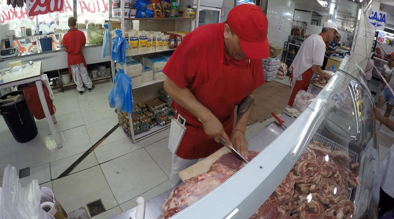 La carne fue uno de los productos que más aumentó