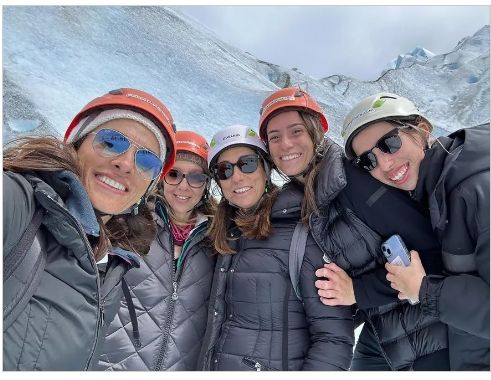 Sabatini en el glaciar