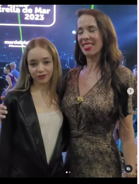 La hija de Onetto la acompañó a los Estrellas de Mar