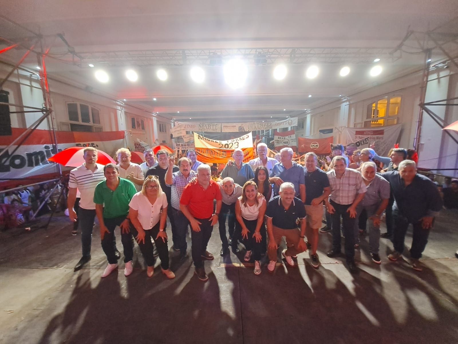 Hubo presencia de militantes de distintas seccionales, dirigentes del interior provincial y simpatizantes radicales