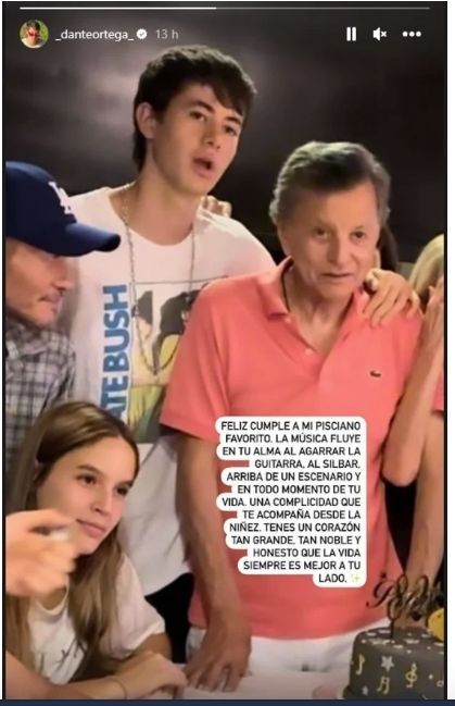 El cumpleaños de Palito Ortega