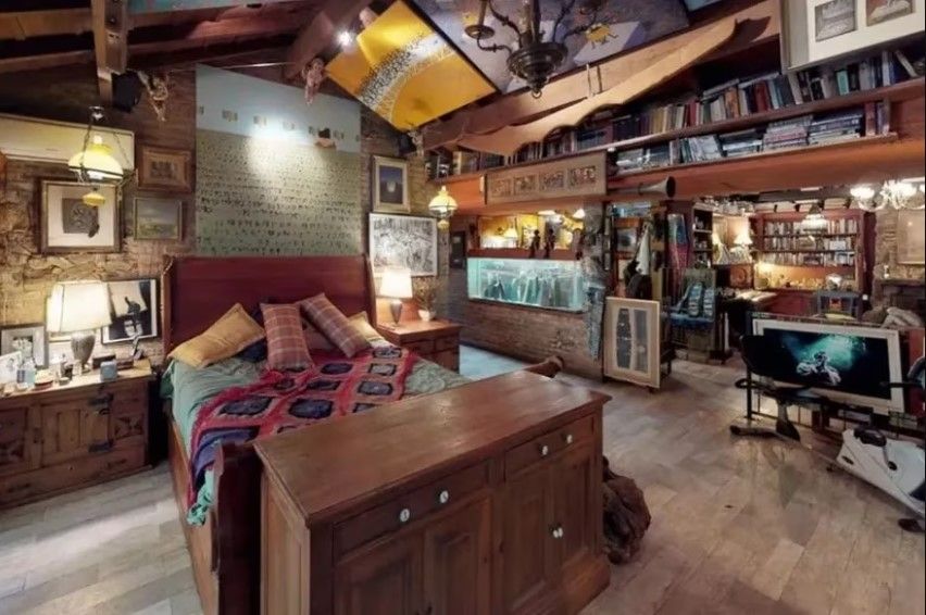 Así es el dormitorio de Pepe Cibrián. (Foto: Archivo)