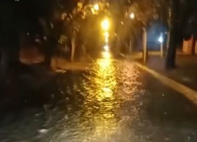 Imágenes de la tormenta en Luján