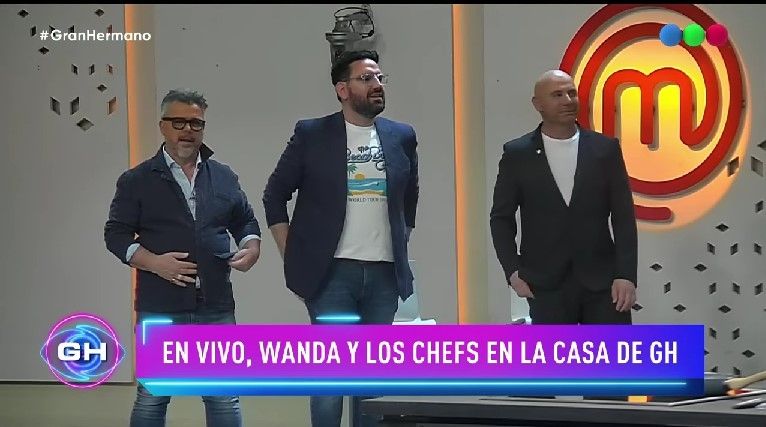 Wanda Nara ingresó a la casa de Gran Hermano. (Foto: Captura Telefe)