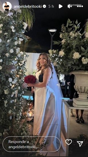 Una de las fotos que compartió Ángel de Brito en Instagram