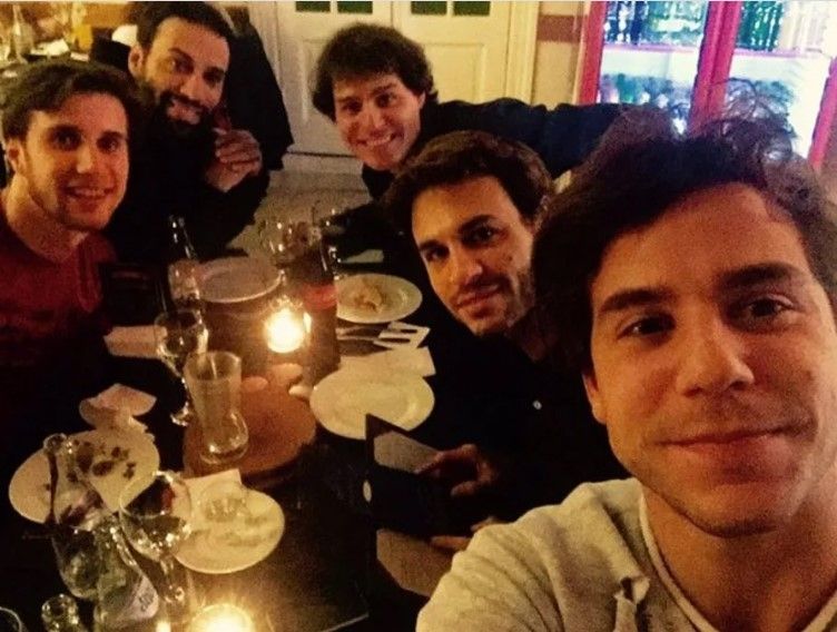 Fer Dente junto a su hermano. (Foto: Archivo)