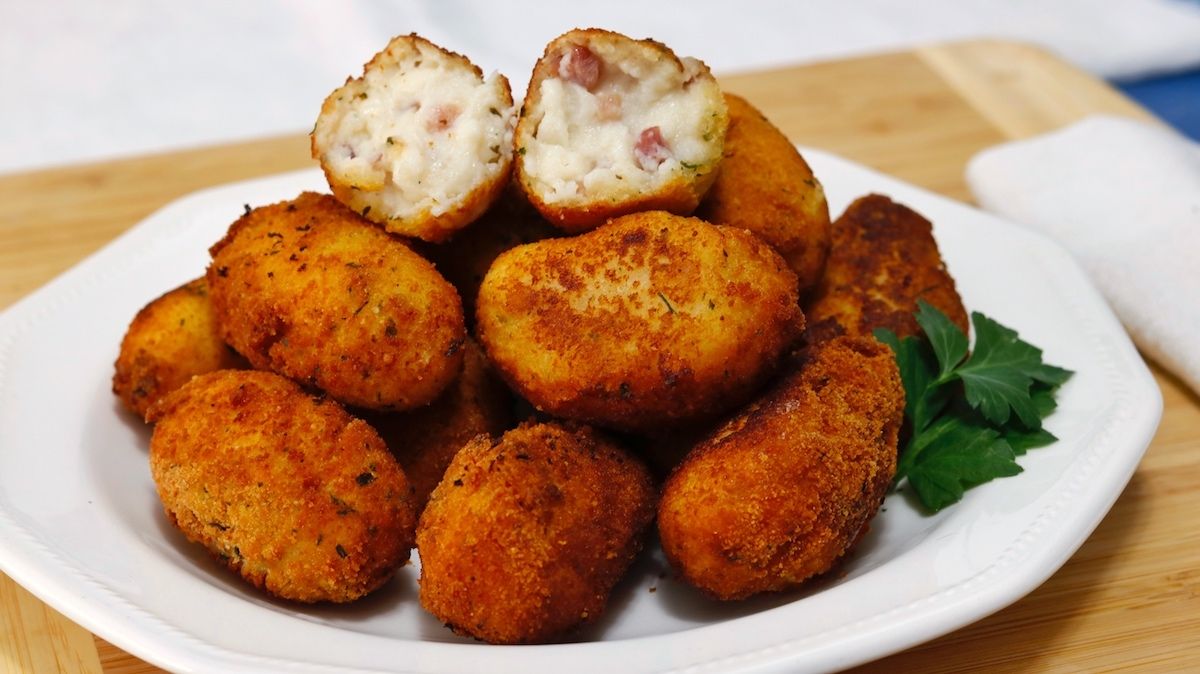Croquetas de jamón: prepara una comida fácilmente y con ingredientes