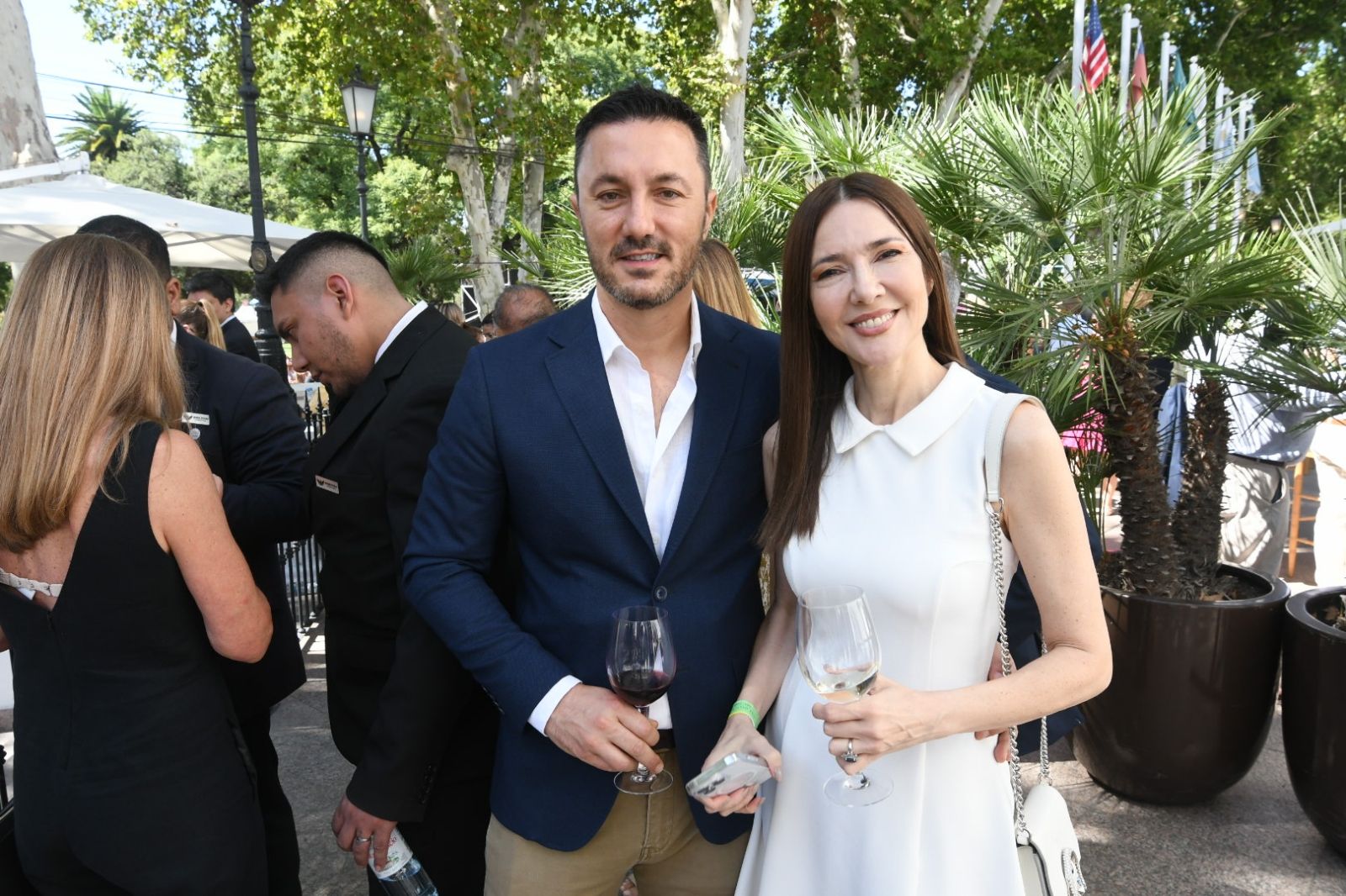 Cristina Pérez y Luis Petri. 